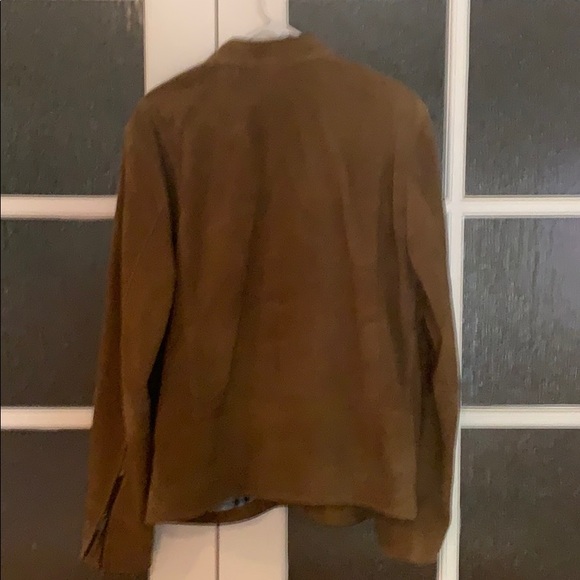 Lucky Brand Tan Suede Jacket - Size L